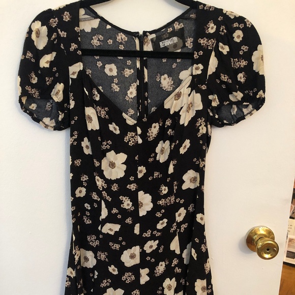 Reformation Lucinda Dress 2 In Alpine RARE!! - Picture 6 of 6